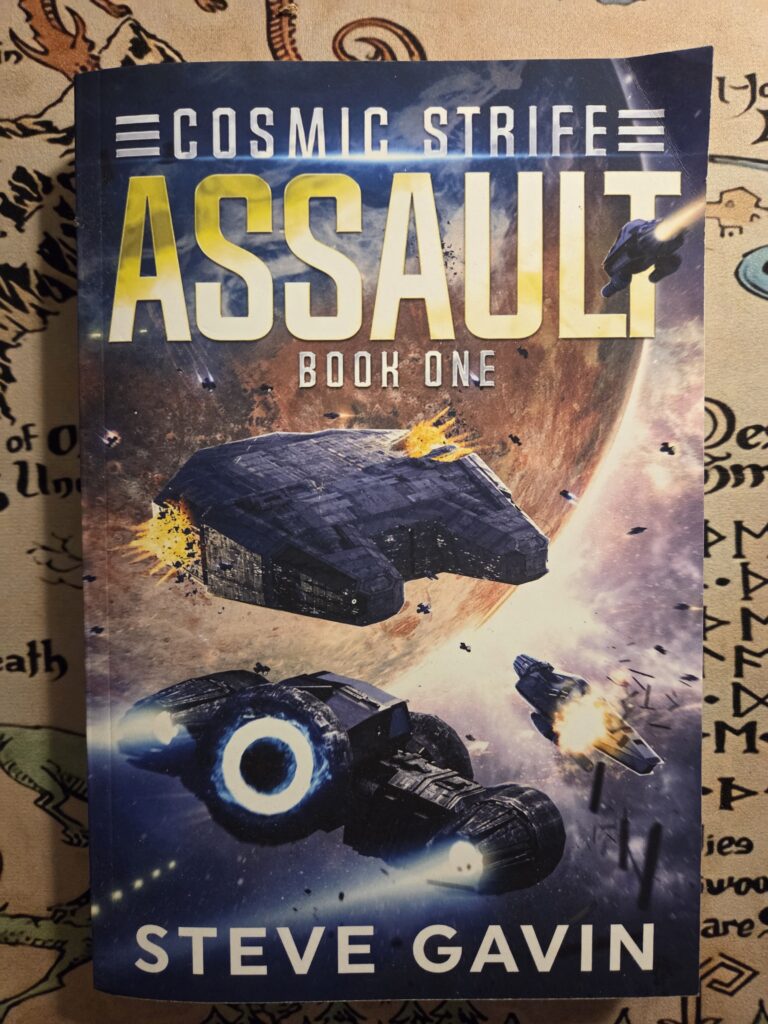 Book Reviews cosmic strife assault